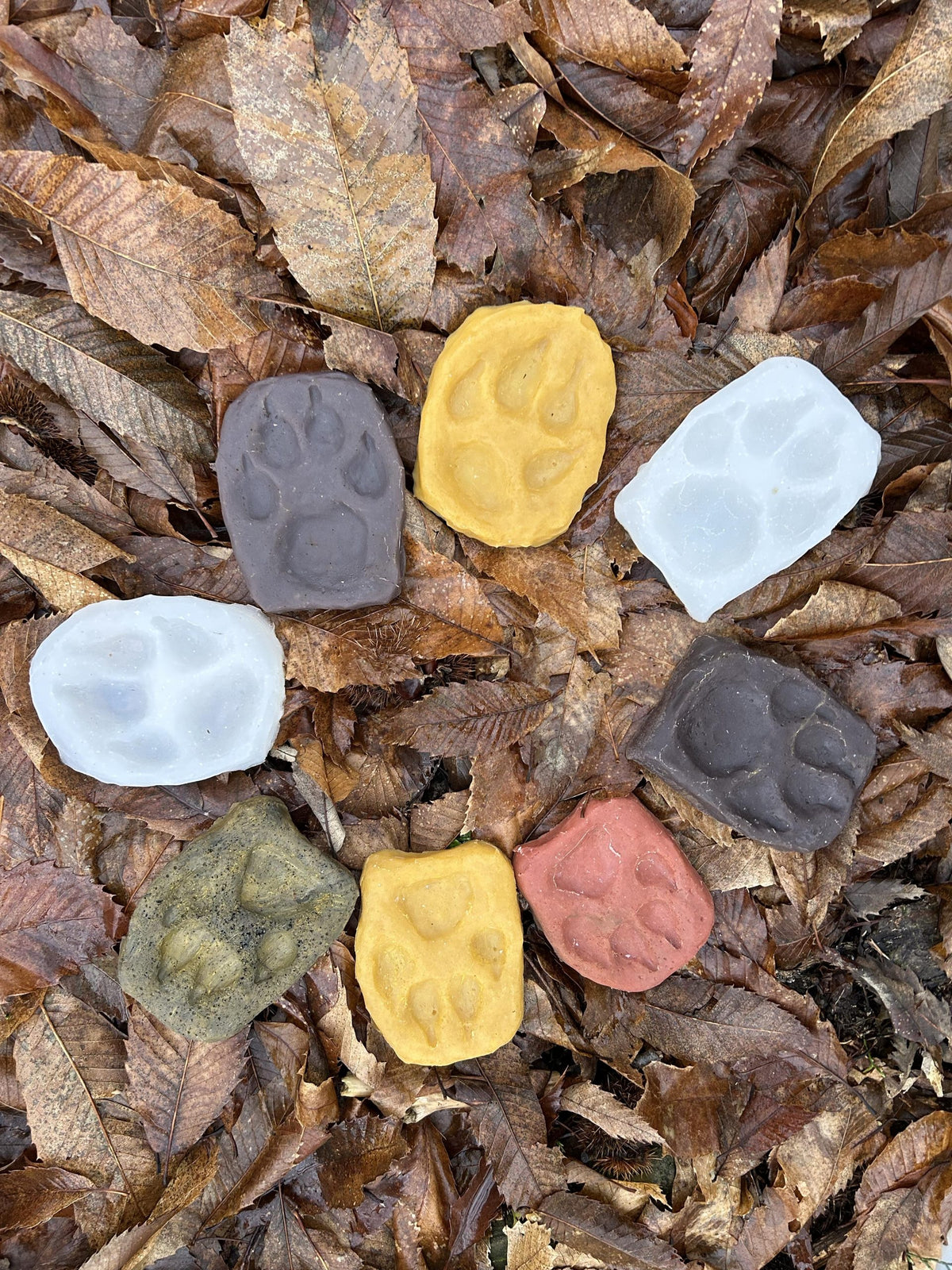 Impronte di Lupo in Silicone - Edizione Limitata fatte a mano