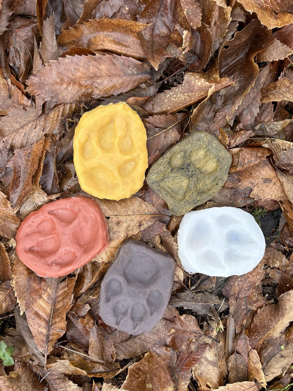 Impronte di Lupo in Silicone - Edizione Limitata fatte a mano