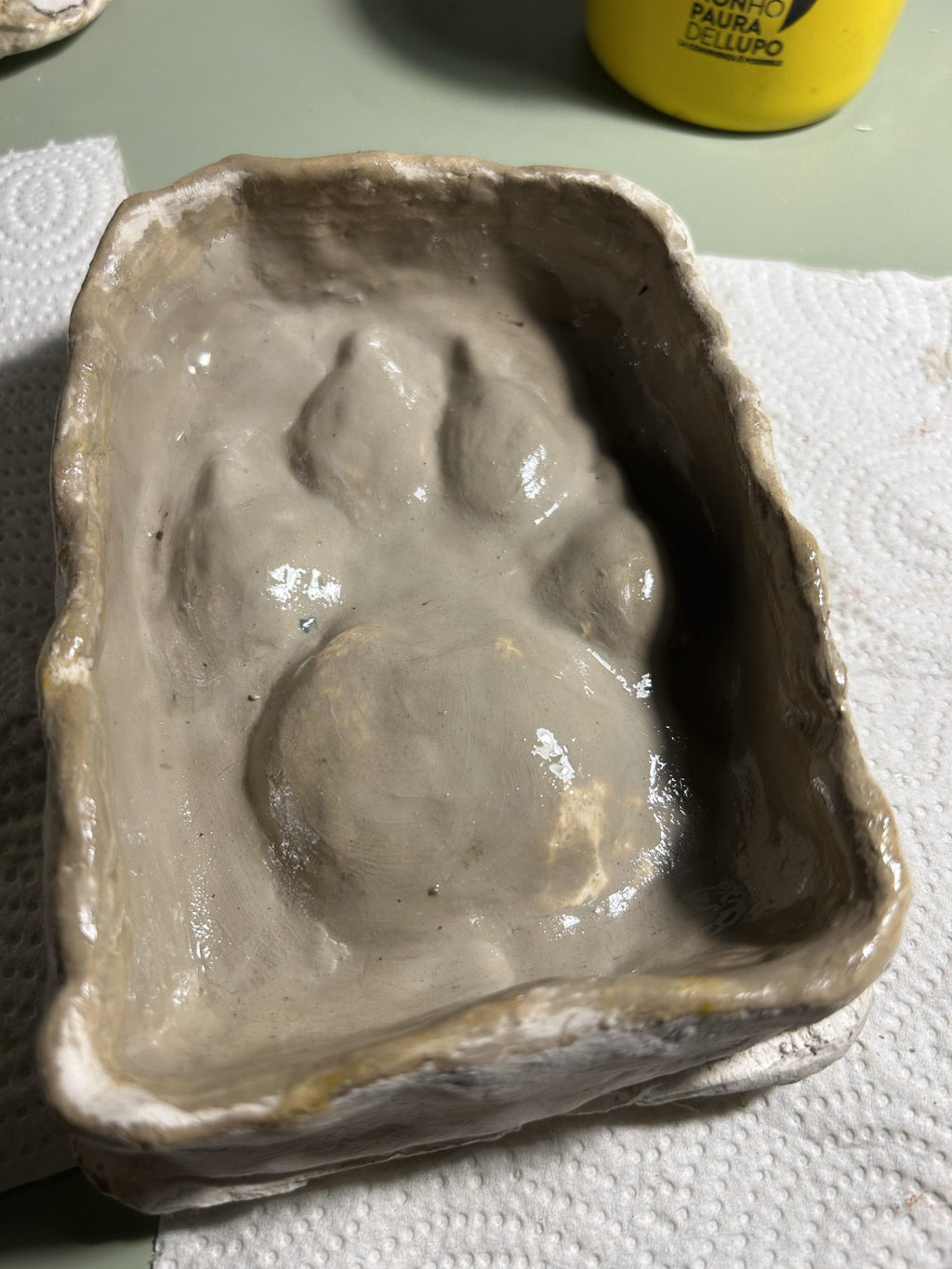 Impronte di Lupo in Silicone - Edizione Limitata fatte a mano